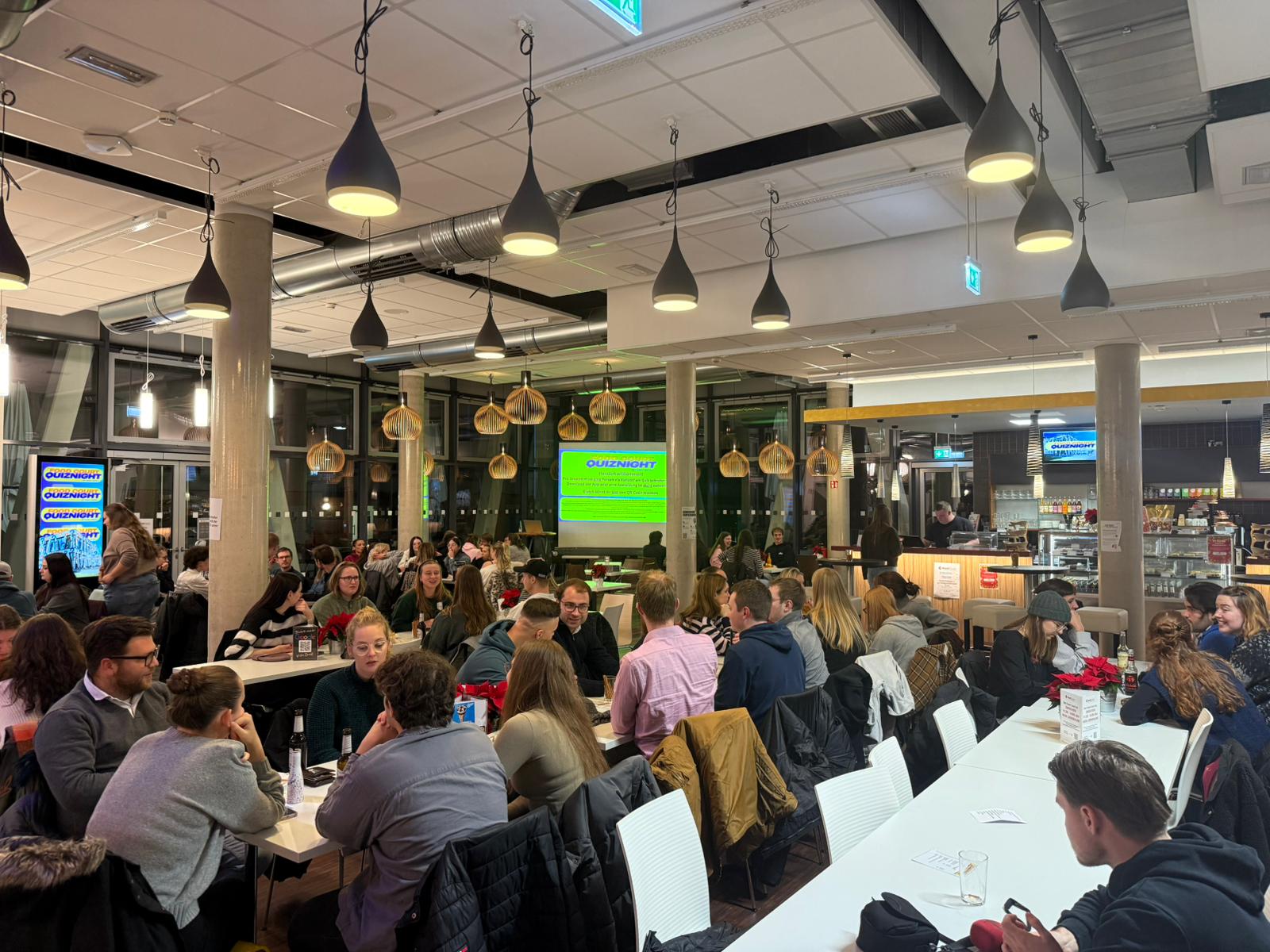 Die erste Quiznight im Food Court